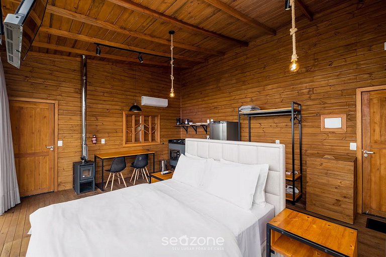 Hermosa Cabaña con Jacuzzi en la Montaña VST013