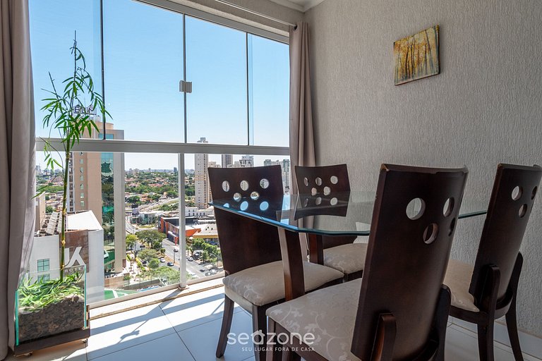 Belo apto em cond com piscina - Goiânia MBCAR1203