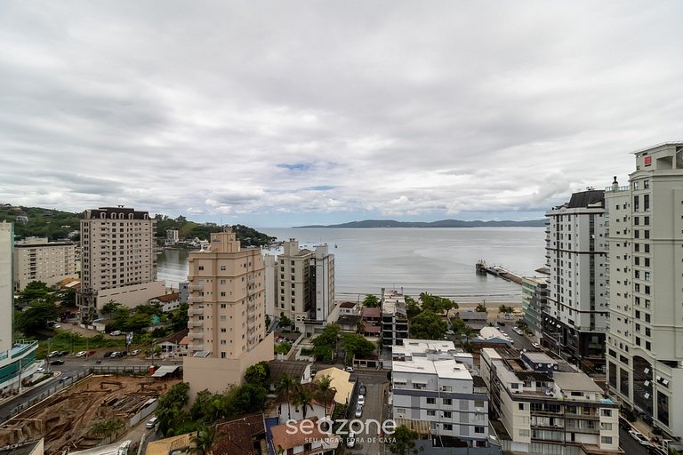 Apto vista mar cond. c/ piscina 280m playa MHF1408