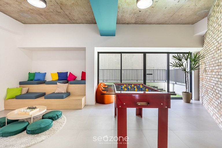 Estudio cómodo en Curitiba/PR EBI0303