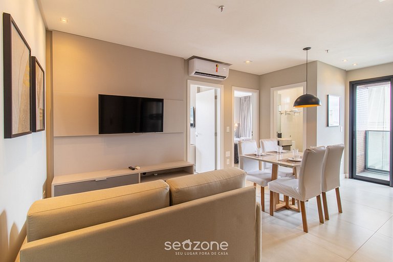 Apto 2D cond. c/piscina 280m playa MHF1002