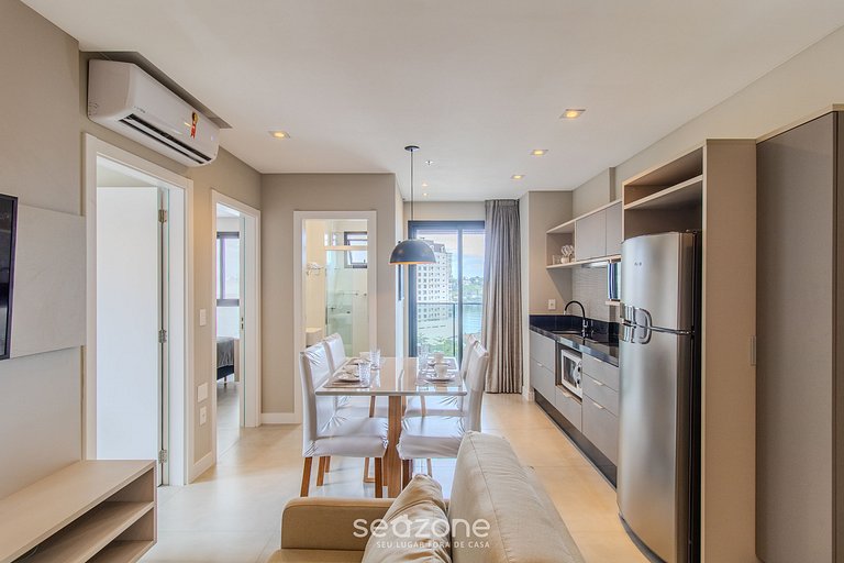 Apto 2D cond. c/piscina 280m playa MHF1002