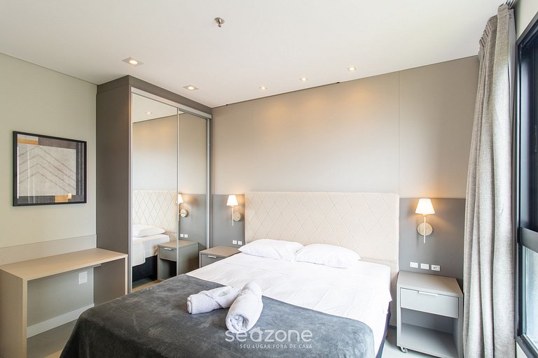 Apto 2D cond. c/piscina 280m playa MHF1002