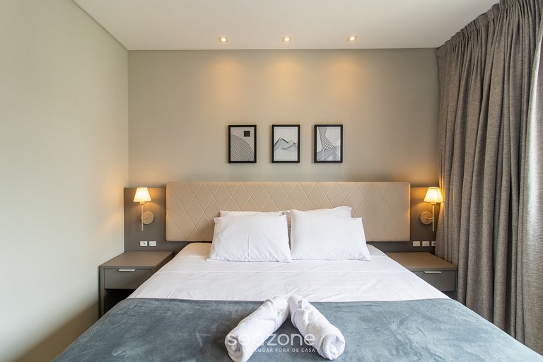 Apto 2D cond. c/piscina 280m playa MHF1002