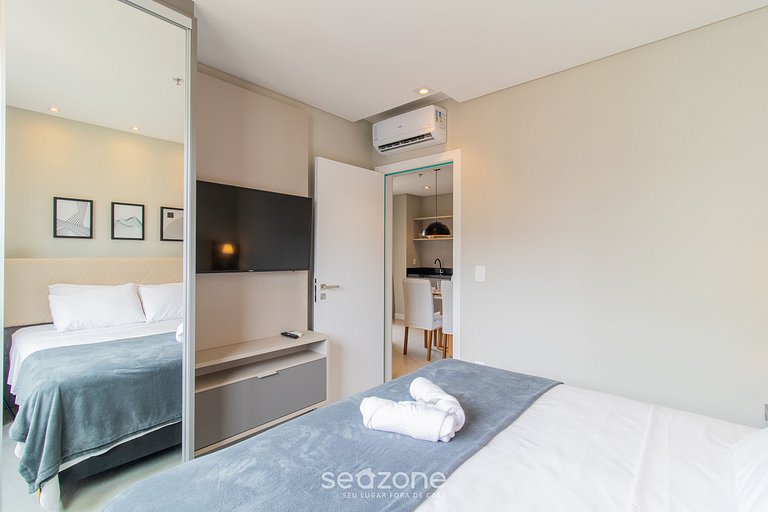 Apto 2D cond. c/piscina 280m playa MHF1002