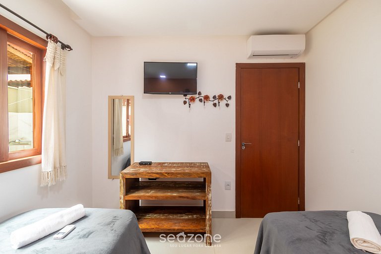 Casa c/ piscina 180m de Playa en Arraial PBR0003