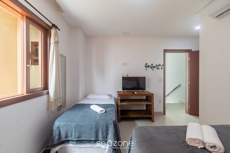 Casa c/ piscina a 180m da Praia em Arraial PBR0003