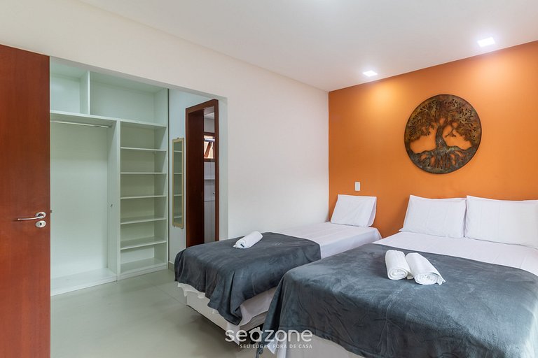 Casa c/ piscina 180m de Playa en Arraial PBR0003