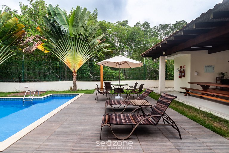 Casa c/ piscina a 180m da Praia em Arraial PBR0003