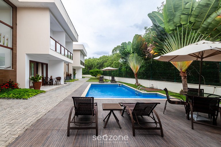 Casa c/ piscina 180m de Playa en Arraial PBR0003