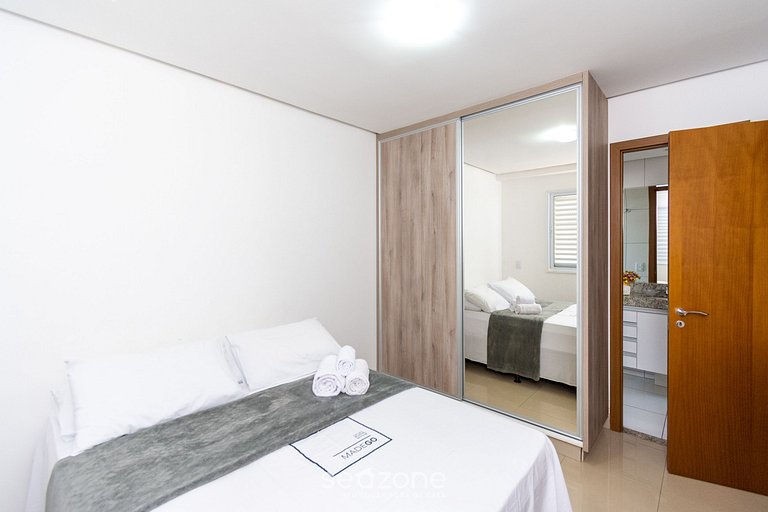 311 Apto de 2Qts, Mobiliado com WI-Fi no Ed The Expression