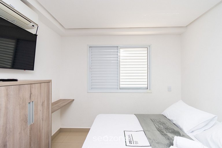 311 Apto de 2Qts, Mobiliado com WI-Fi no Ed The Expression