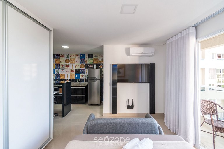 TH606 Studio estiloso, completo e mobiliado - Setor Bueno
