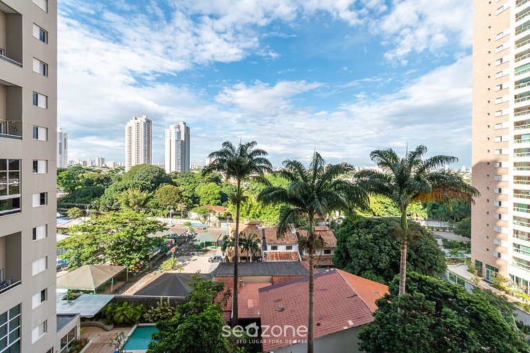 TH606 Studio estiloso, completo e mobiliado - Setor Bueno