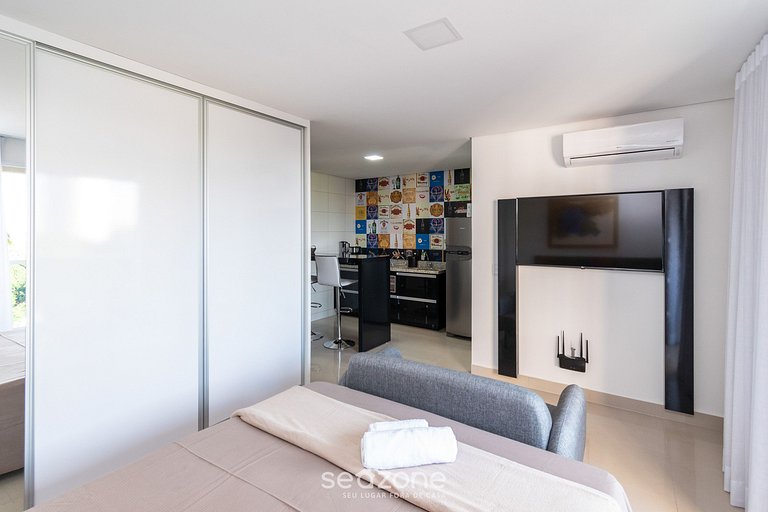 TH606 Studio estiloso, completo e mobiliado - Setor Bueno