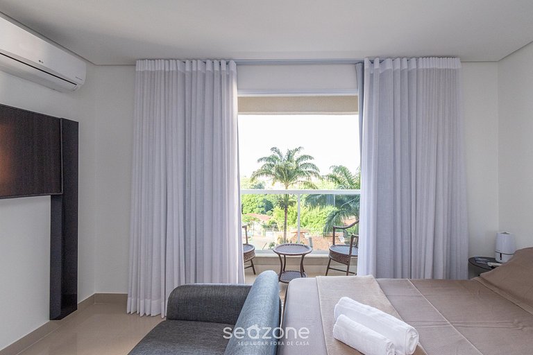 TH606 Studio estiloso, completo e mobiliado - Setor Bueno