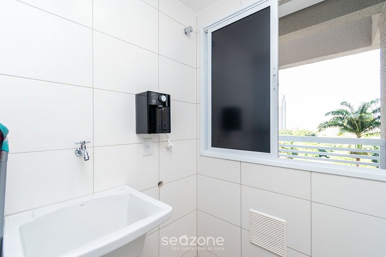 Flat equipado y c/ balcón, Setor Bueno - TXP0606