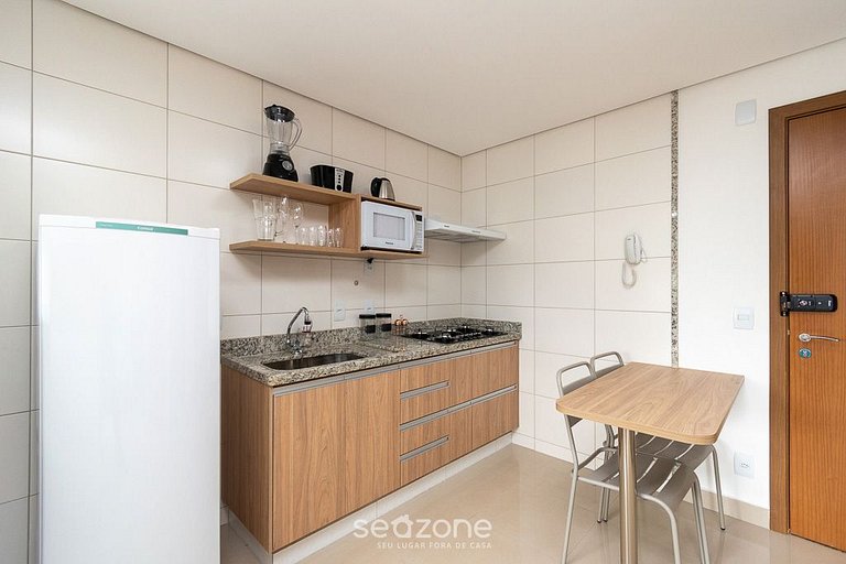 TH608 Charmoso Studio no 6 andar no Setor Bueno - Completo