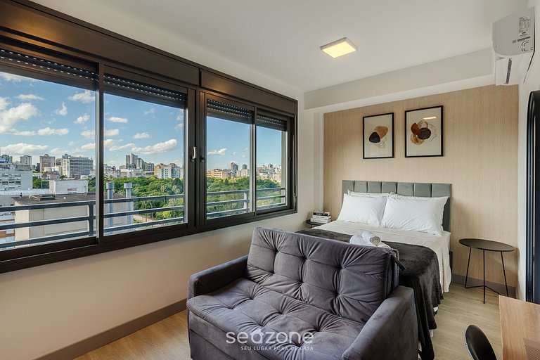 Estúdio em Prédio c/ Piscina JRE1223