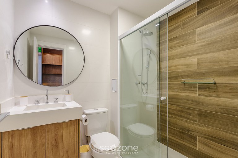 Studio en edificio c/ piscina, Campo Belo HMC0320