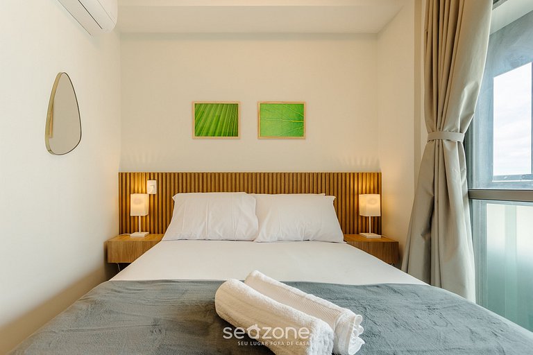 Estúdio em cond c/ piscina em República/SP THK1902