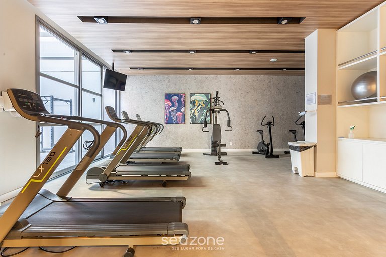 Estudio en cond c/ piscina en República/SP THK1902