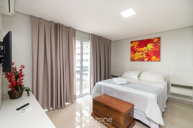 Flat en cond. con piscina, Setor Bueno - TXP0807