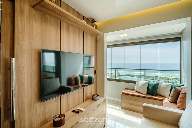 Lindo Apto Vista Mar c/ Piscina SOA0909