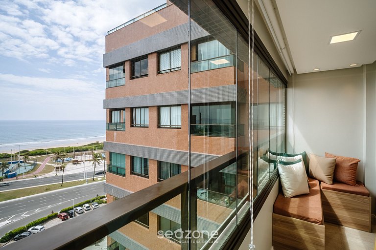 Hermoso apto c/ vista al mar y piscina SOA0909