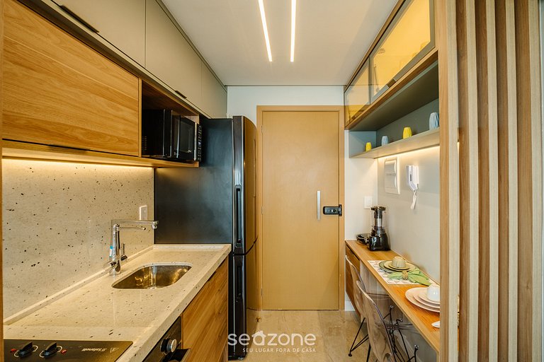 Lindo Apto Vista Mar c/ Piscina SOA0909