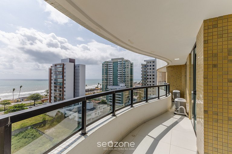 Apto Vista Mar a 400m da Praia PZO0907