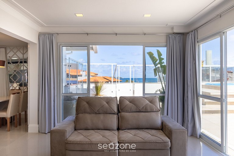 Apartamento c/ Churrasqueira 160m da Praia RGL0304