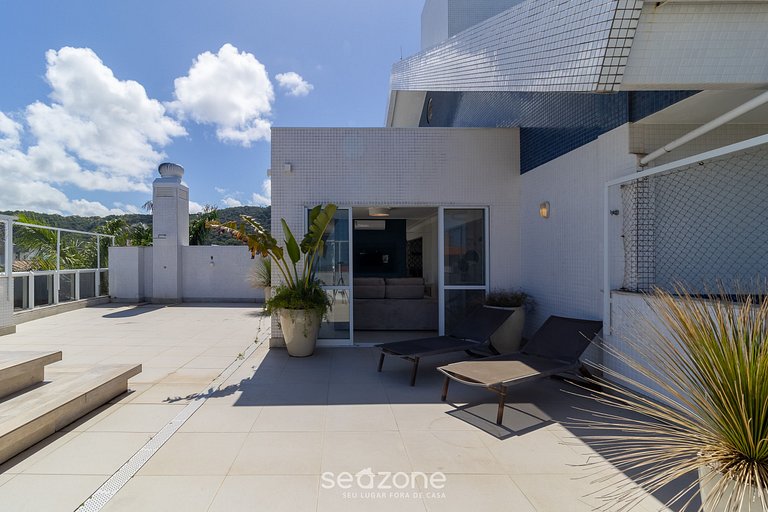 Apartamento c/ Churrasqueira 160m da Praia RGL0304