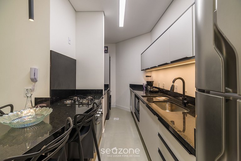 Apto en Cond. c/ piscina 400 m de la playa TDB0101