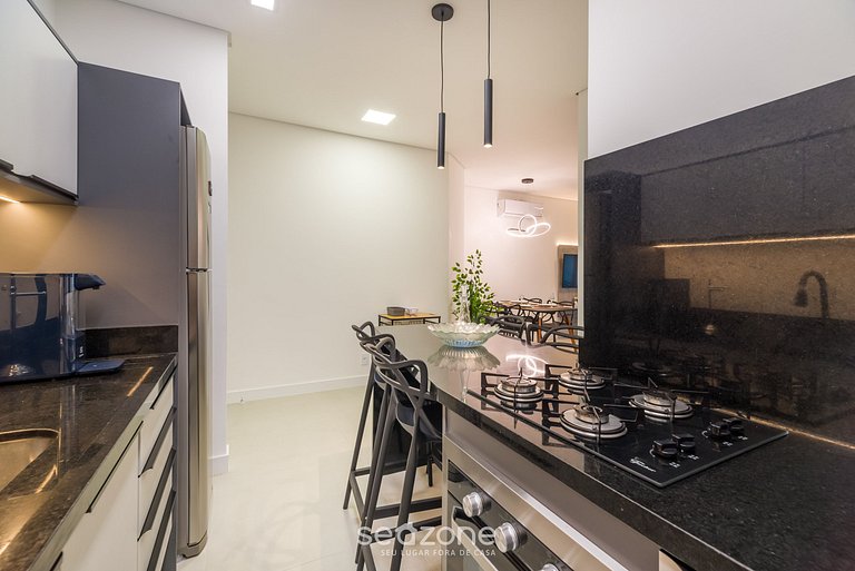 Apto en Cond. c/ piscina 400 m de la playa TDB0101