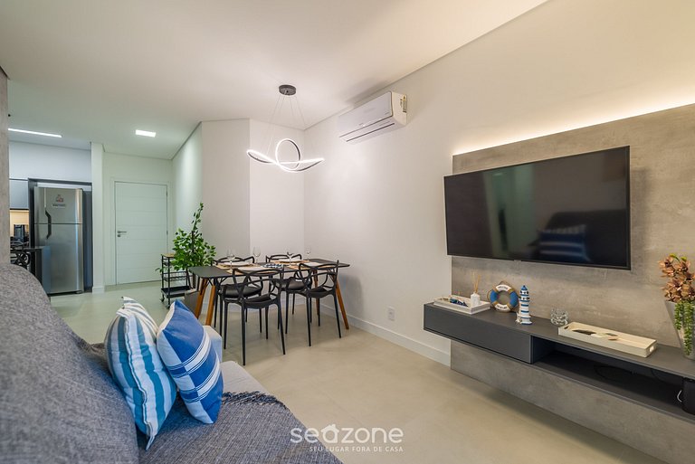 Apto en Cond. c/ piscina 400 m de la playa TDB0101