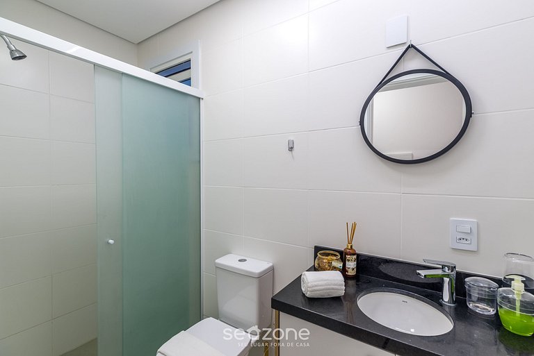 Apto en Cond. c/ piscina 400 m de la playa TDB0101