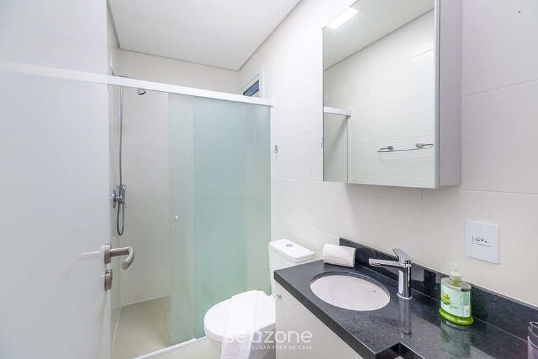 Apto en Cond. c/ piscina 400 m de la playa TDB0101