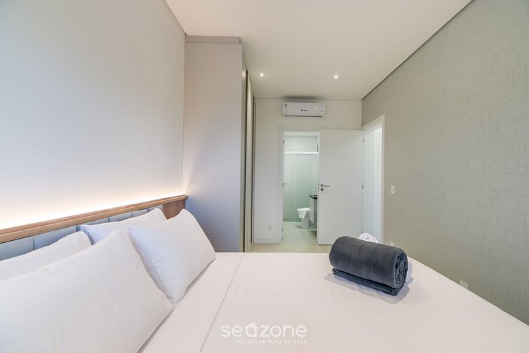 Apto en Cond. c/ piscina 400 m de la playa TDB0101