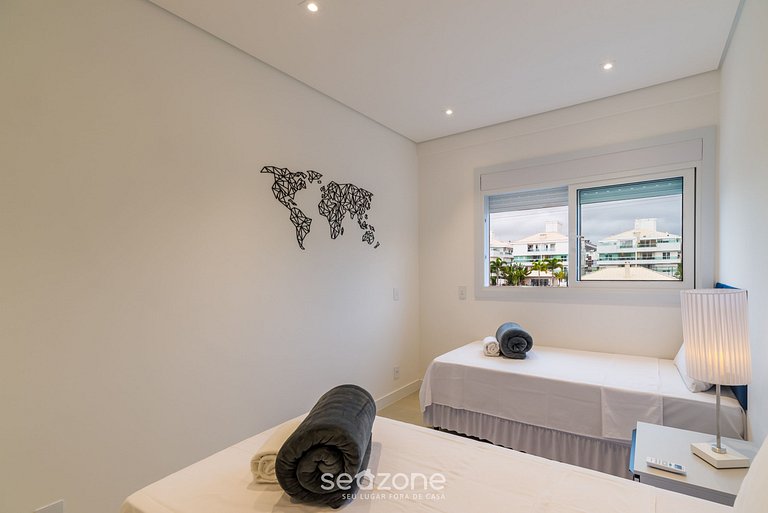 Apto en Cond. c/ piscina 400 m de la playa TDB0101