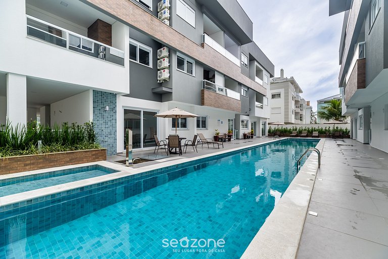 Apto en Cond. c/ piscina 400 m de la playa TDB0101