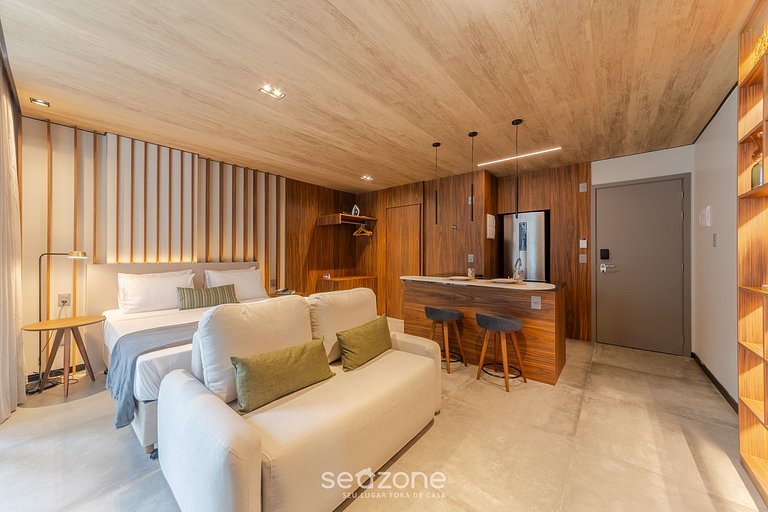 Belo Estúdio c/ Piscina na Orla NWT0807