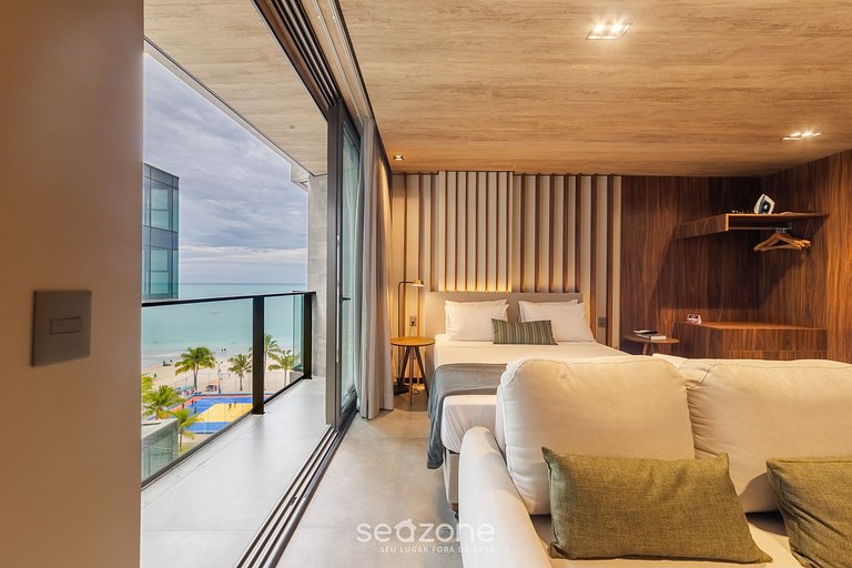 Belo Estúdio c/ Piscina na Orla NWT0807