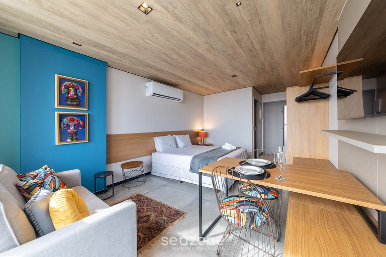 Estúdio c/ Piscina na Orla - Maceió NWT0419