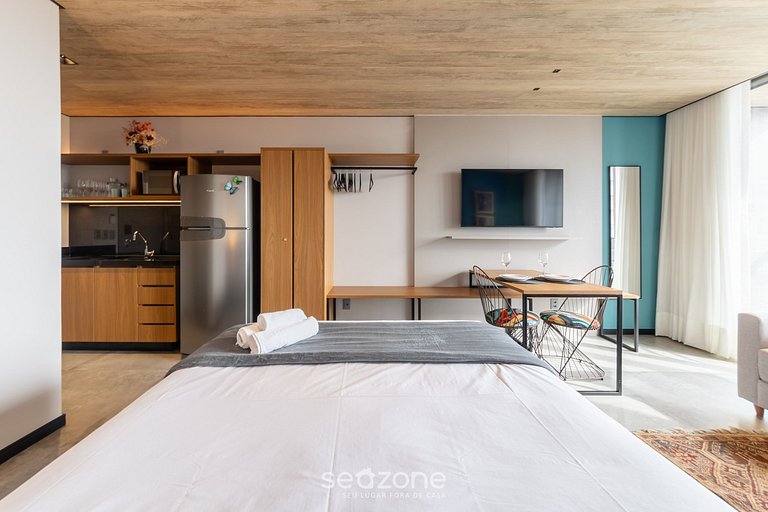 Estudio con piscina frente al mar - Maceió NWT0419