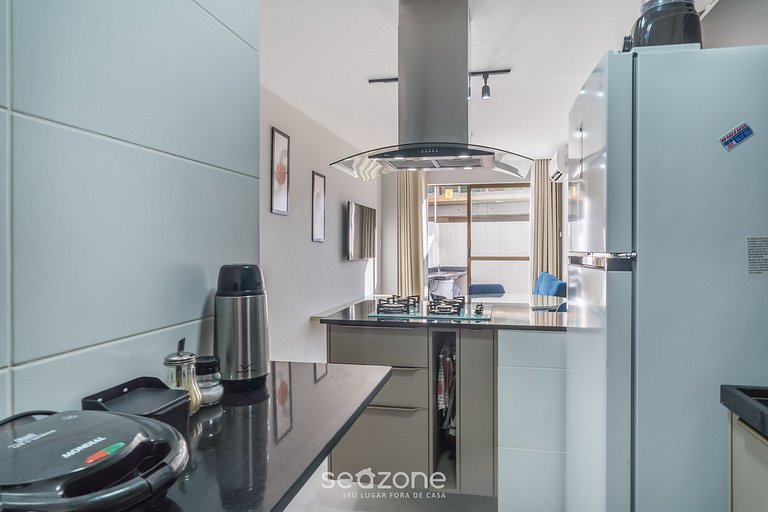 Apto a 2 min da Praia em cond. c/ piscina PTA0104