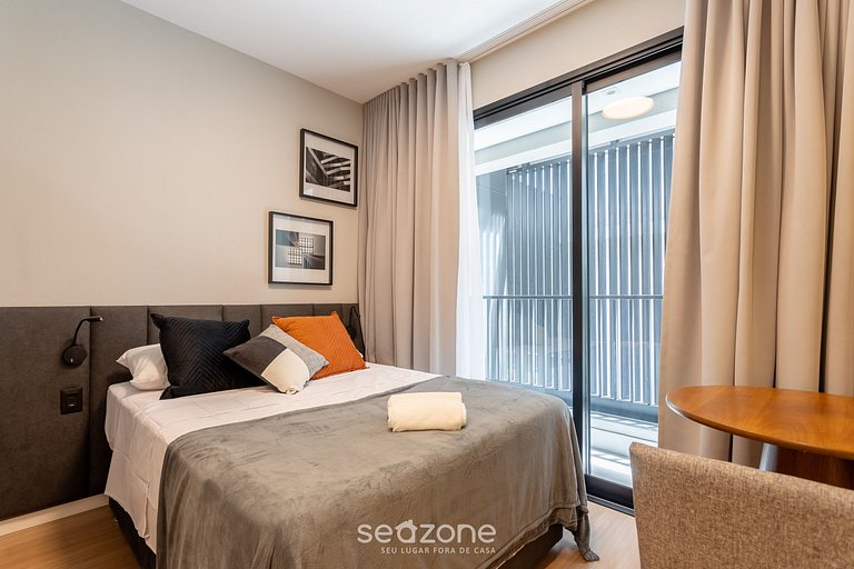 Estudio moderno en cond Ecos Vila Madalena EVM1012