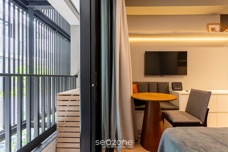 Estúdio Moderno no Cond Ecos Vila Madalena EVM1012