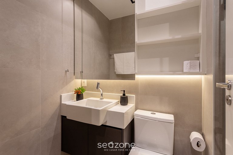 Estudio moderno en cond Ecos Vila Madalena EVM1012