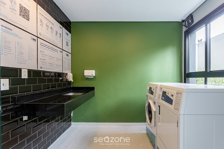 Estudio moderno en cond Ecos Vila Madalena EVM1012